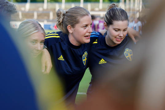 Caroline Sjöblom, head coach of Sweden