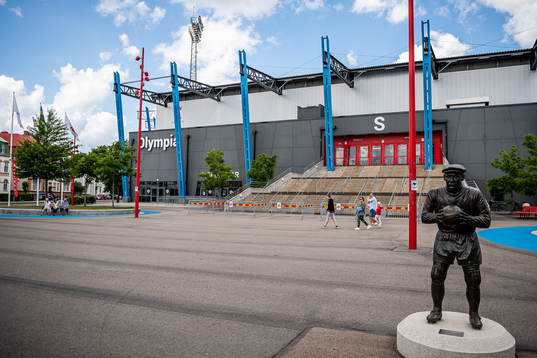 Ståplatsentrén på Olympia