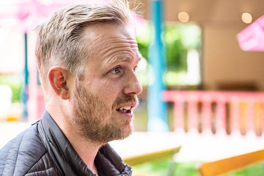 Arsenal WFCs tränare Jonas Eidevall