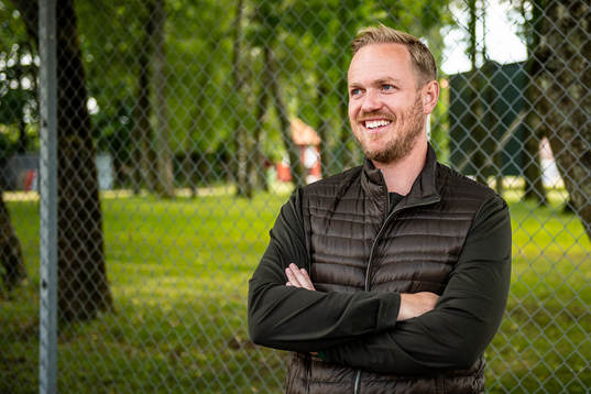 Arsenal WFCs tränare Jonas Eidevall