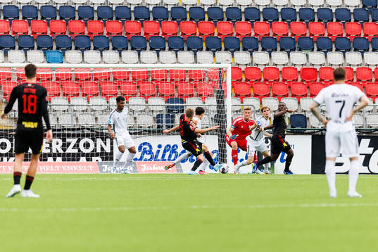 Oroligt framför Utsiktens mål