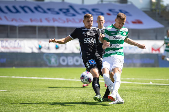 Västerås SKs Viktor Granath och Brages Pontus Rödin