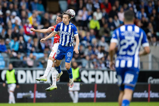 Degerfors Abdelrahman Saidi och IFK Göteborgs Simon Thern