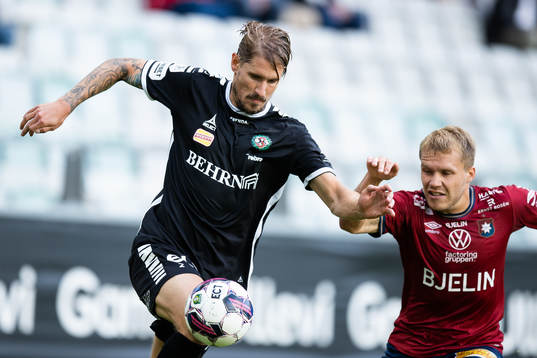 Örebros Daniel Björnquist och Örgrytes Hampus Dahlqvist