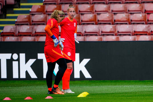 Goalkeeper Sari Van Veenendaal