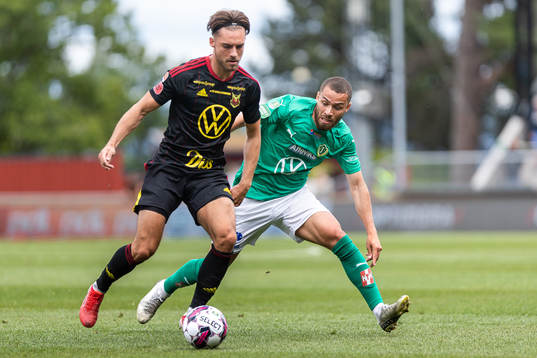 Östersunds Felix Hörberg och Jönköpings Södras Malkolm