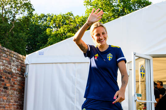 Nathalie Björn of the Swedish women's national football