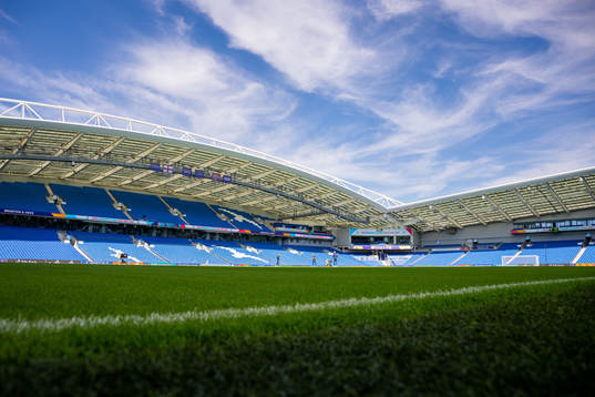 General view of Falmer Stadium