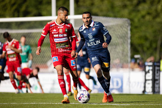 Örgrytes Sargon Abraham och Skövde AIKs Elmar Abraham