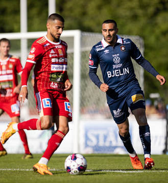 Örgrytes Sargon Abraham och Skövde AIKs Elmar Abraham