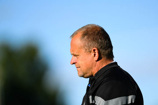 Värnamos assisterande tränare Jonas Thern före fotbollsmatchen i Allsvenskan mellan Värnamo och GIF Sundsvall den 11 juli 2022 i Värnamo. 