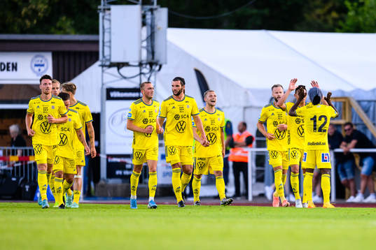 Sundsvalls spelare jublar