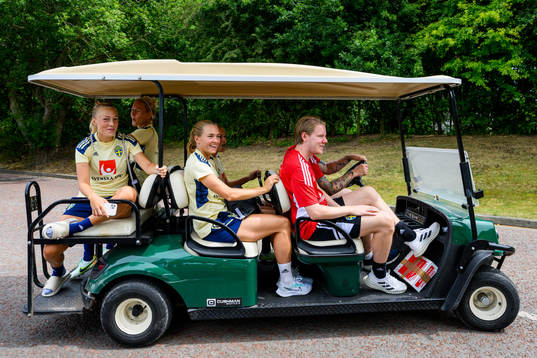 Hanna Bennison, Magdalena Eriksson and Fredrik Madestam,