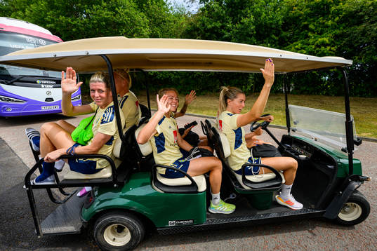 Olivia Schough, Hanna Glas and Linda Sembrant  of the