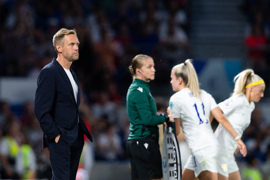 Head coach Martin Sjögren of Norway