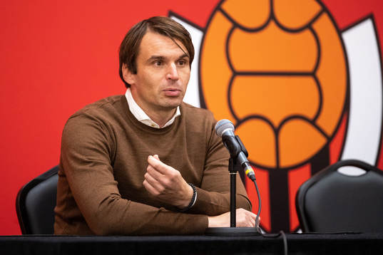 Milos Milojevic, head coach of Malmö FF