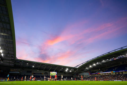 General view of Falmer Stadium