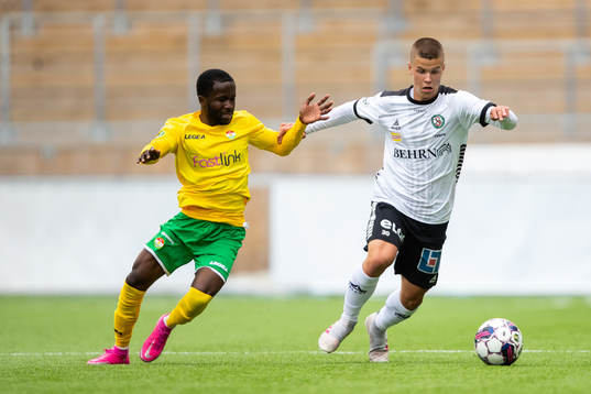 Dalkurds Frank Arhin och Örebros Samuel Dahl