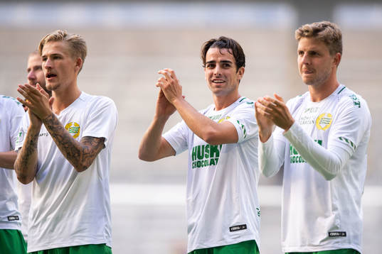 Hammarbys David Concha Salas och Joel Nilsson