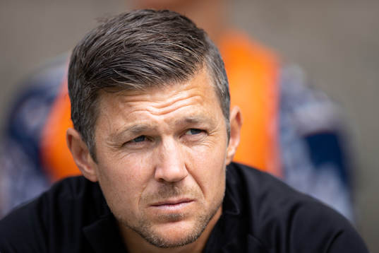 IFK Göteborgs assisterande tränare Hannes Stiller innan fotbollsmatchen i Allsvenskan mellan IFK Göteborg och Mjällby den 17 juli 2022 i Göteborg. 