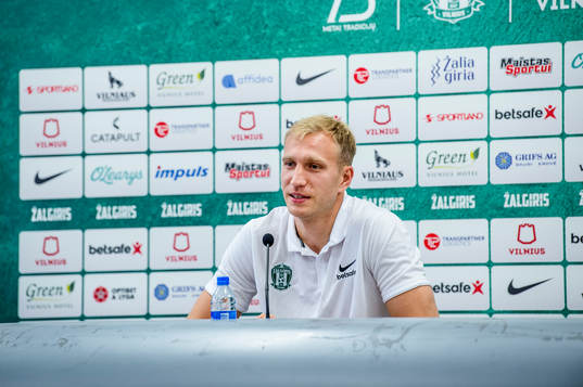 Goalkeeper Edvinas Gertmonas