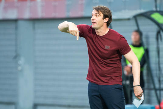 Milos Milojevic, head coach of Malmö FF