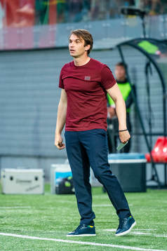 Head coach Milos Milojevic of Malmö FF