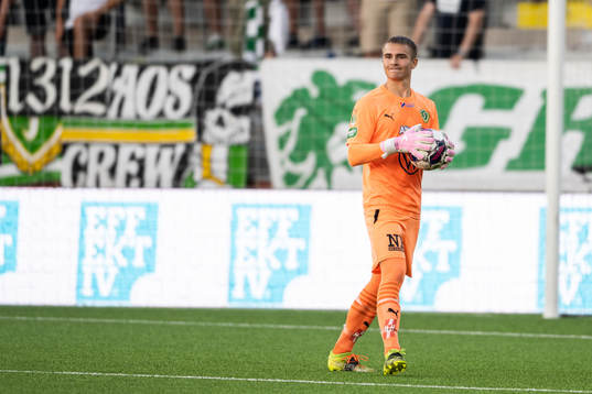 Jönköpings målvakt Felix Jakobsson