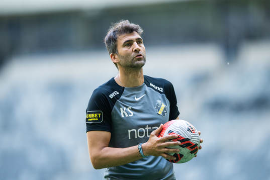 Kyriakos Stamatopoulos, goalkeeper coach of AIK