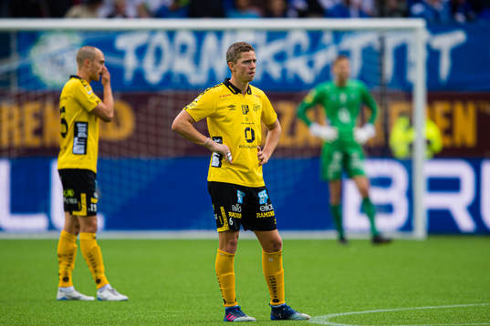 André Ibsen Rømer of Elfsborg looks dejected