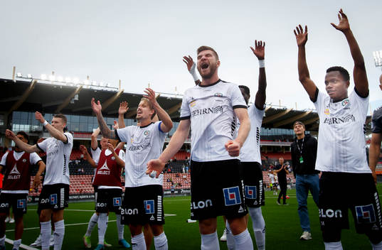 Örebro Axel Andresson jublar