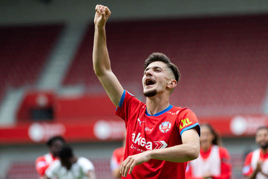 Helsingborgs Armin Gigovic jublar