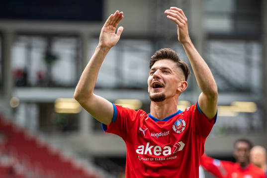 Helsingborgs Armin Gigovic jublar