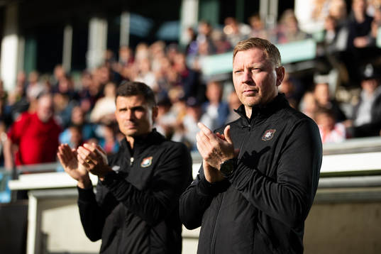Örgrytes tränare Brynjar Gunnarsson innan  fotbollsmatchen i Superettan mellan Örgryte och Västerås SK den 26 juli 2022 i Göteborg. 