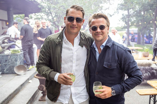 Johan Björk och Nicklas Jadeland