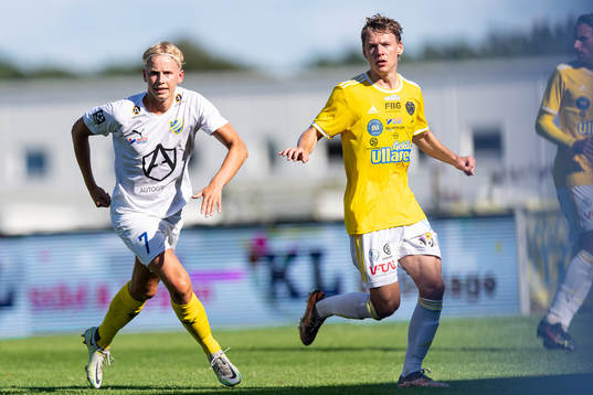IFK Malmös Jakob Andersson och Falkenbergs Melker Nilsson