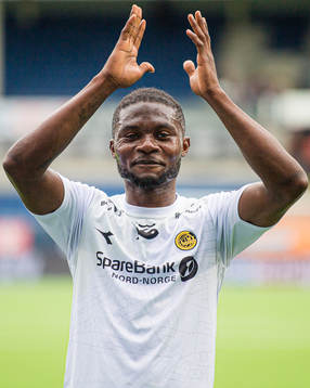 Gilbert Koomson of Bodø/Glimt