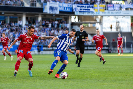 IFK Norrköpings Linus Wahlqvist Egnell och IFK Göteborgs