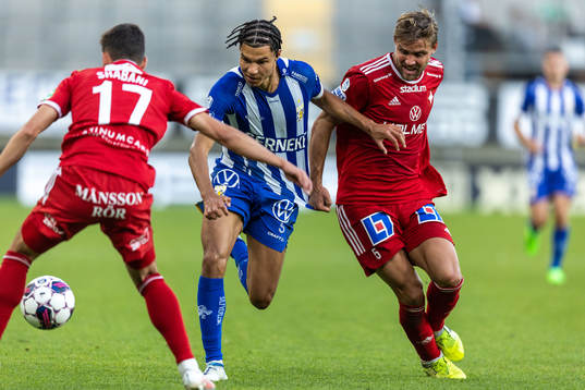IFK Göteborgs Alexander Jallow och IFK Norrköpings