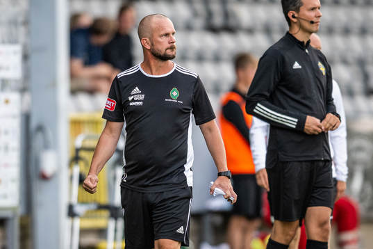 Skövdes tränare Tobias Linderoth