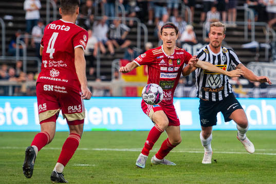 Skövdes Hugo Engström och Landskronas Linus R Olsson