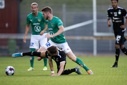 Västerås SKs Dusan Jajic och Jönköpings Södras Daniel