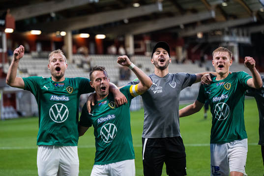 Jönköpings Södras Sebastian Crona, Fredric Fendrich och