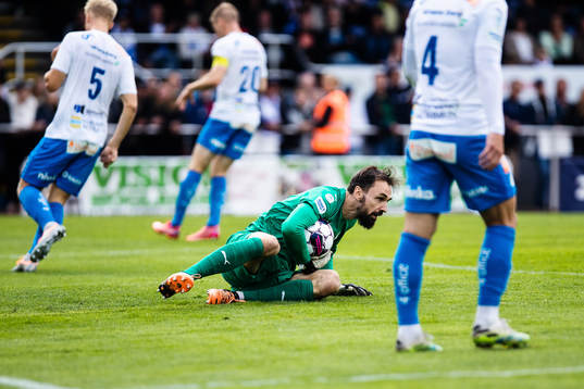 Värnamos målvakt Pilip Vaitsiakhovich
