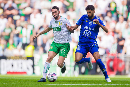 Hammarbys Nahir Besara och Sundsvalls Paya Pichkah