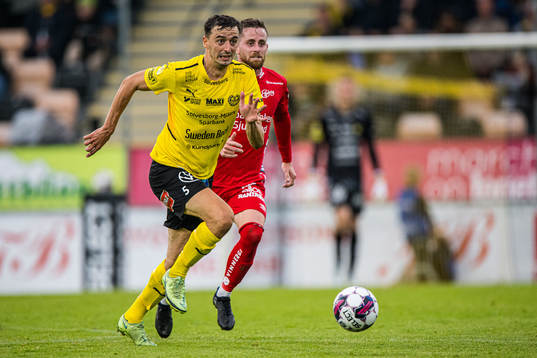 Mjällbys Jetmir Haliti och Elfsborgs Rasmus Alm