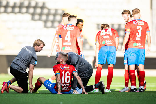 Helsingborgs Alexander Faltsetas skadas