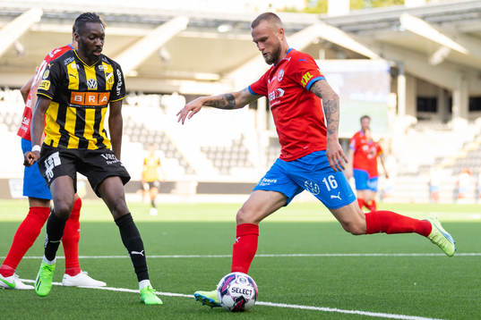 Häckens Blair Turgott och Helsingborgs Alexander Faltsetas