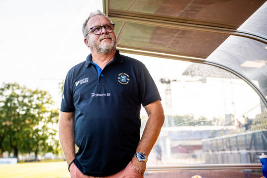 Ängelholms tränare Roar Hansen