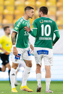 Brages André Reinholdsson och Niklas Söderberg irriterade på varandra
